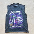 SLUMMS “No Sleep” Sleeveless Graphic Tee