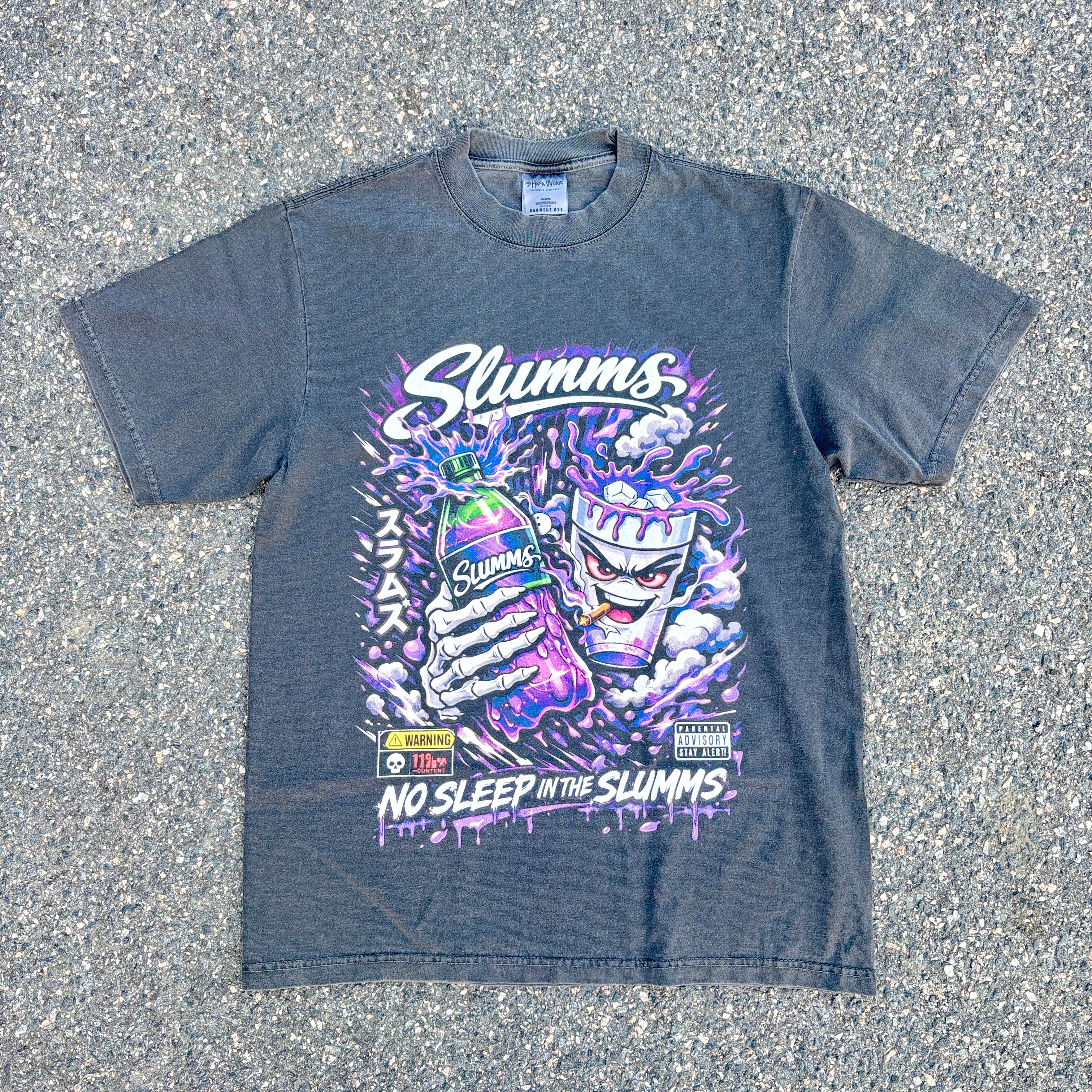 “No Sleep” SLUMMS Graphic Tee